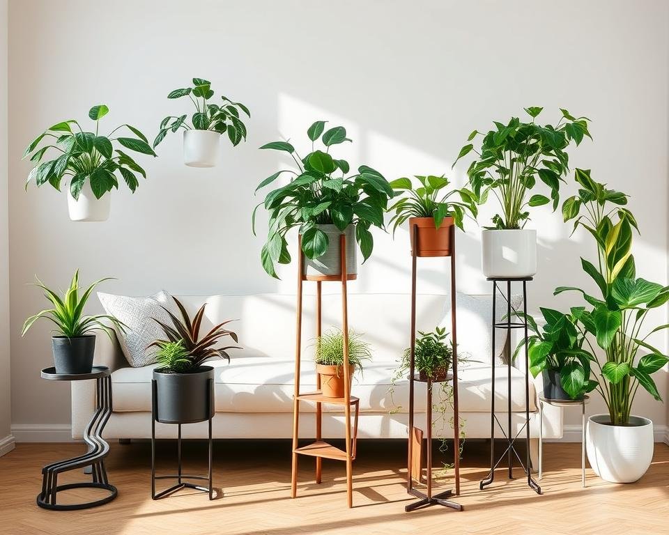 decorative plant stands