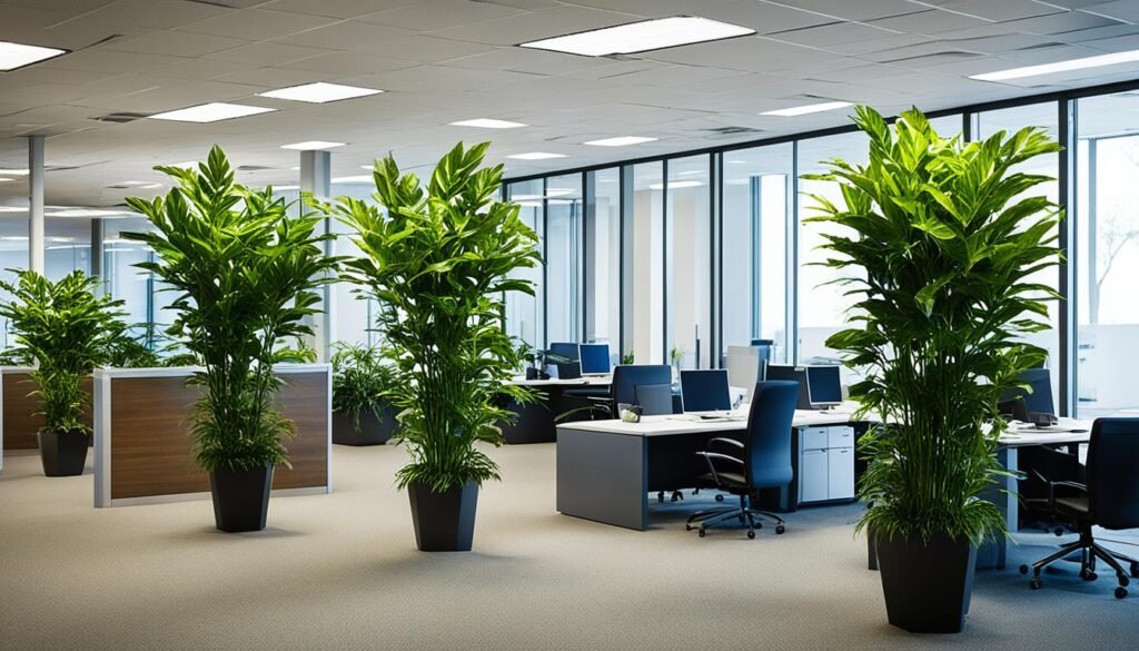 office plants to enhance indoor settings