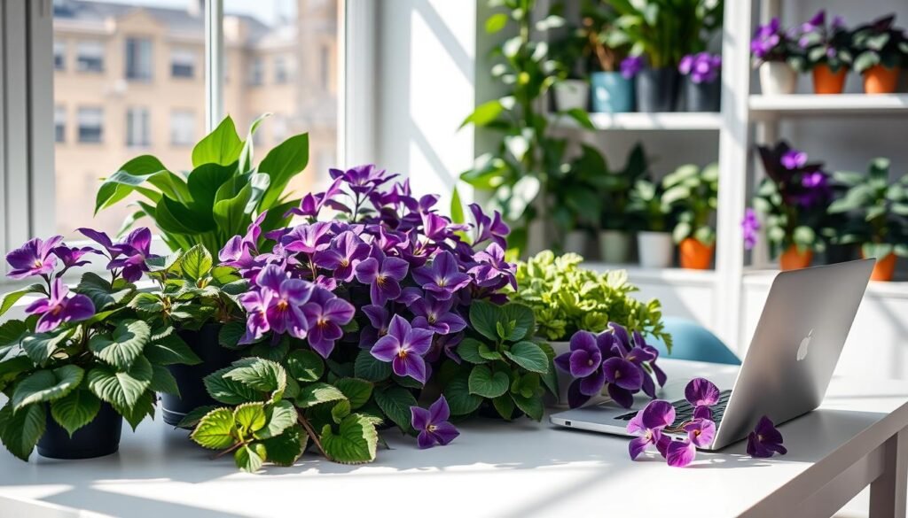 purple indoor plants online