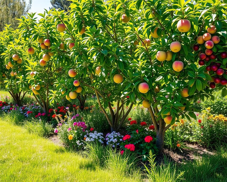 A guide to selecting and maintaining fruit trees that are ideal for smaller spac