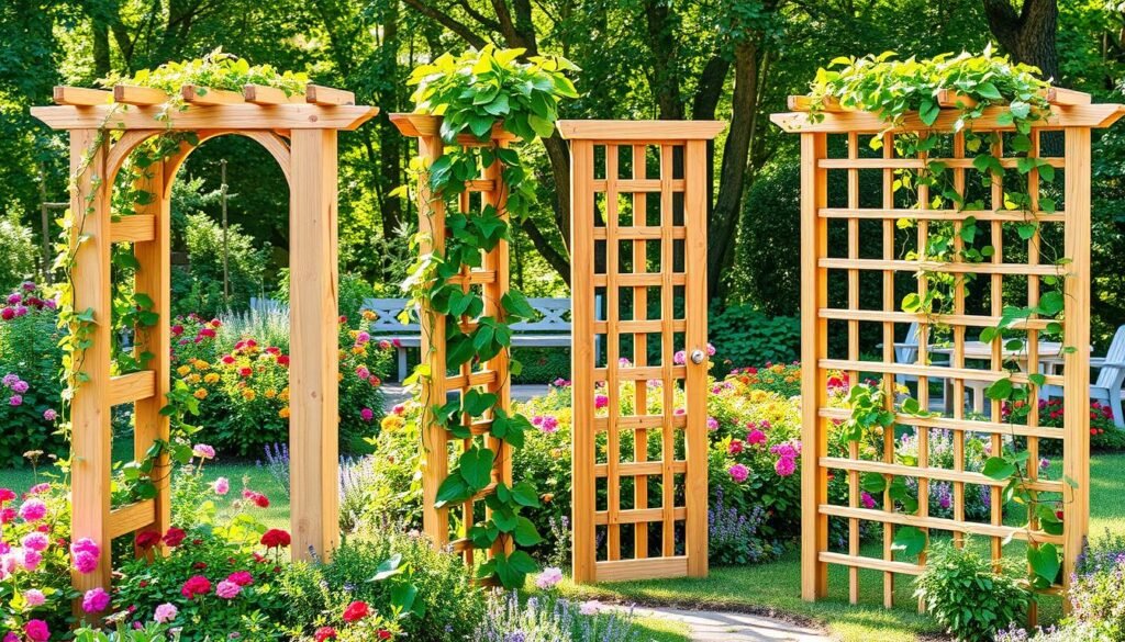 A tutorial on building simple and stylish trellises to support climbing plants l