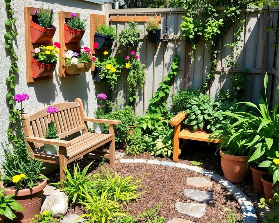 Tips and tricks for creating a beautiful garden in a limited space without break