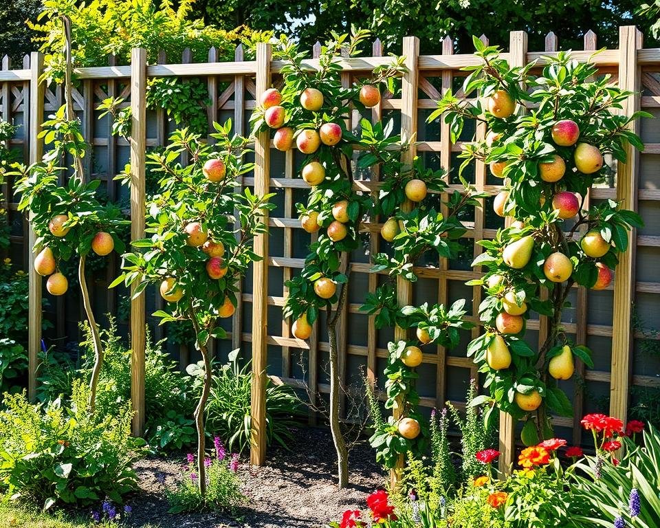 espalier techniques for fruit trees