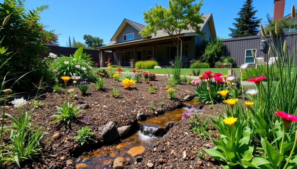 rain garden location