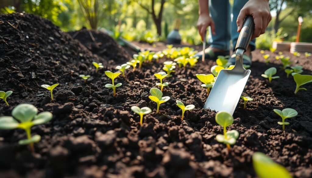 soil preparation for salad greens