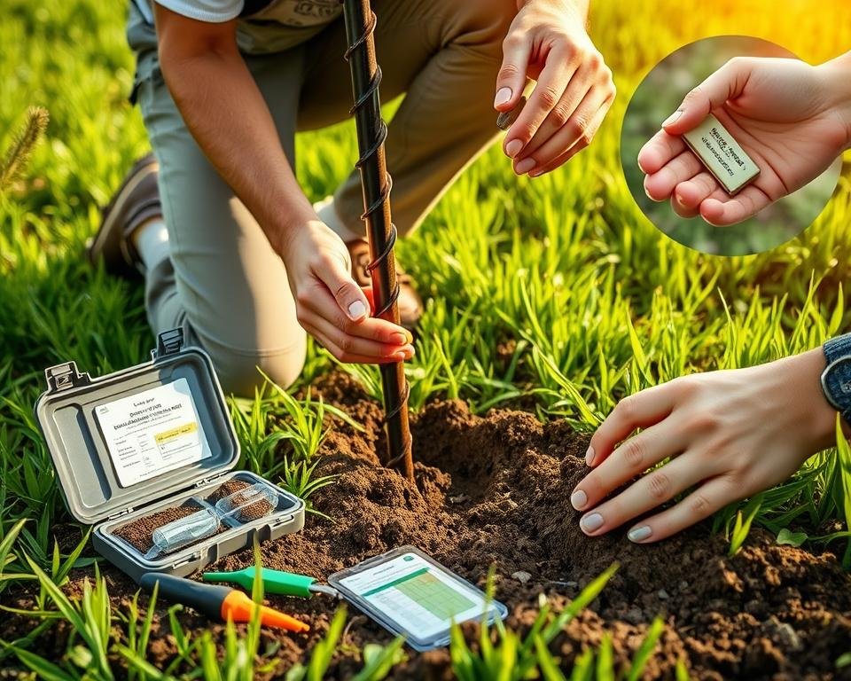 soil sampling process